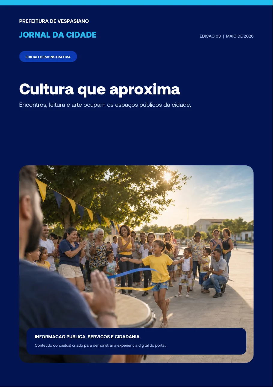 Capa do Jornal da Cidade, Edição 03
