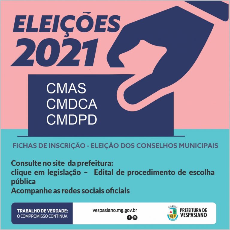 Eleição Conselhos Municipais