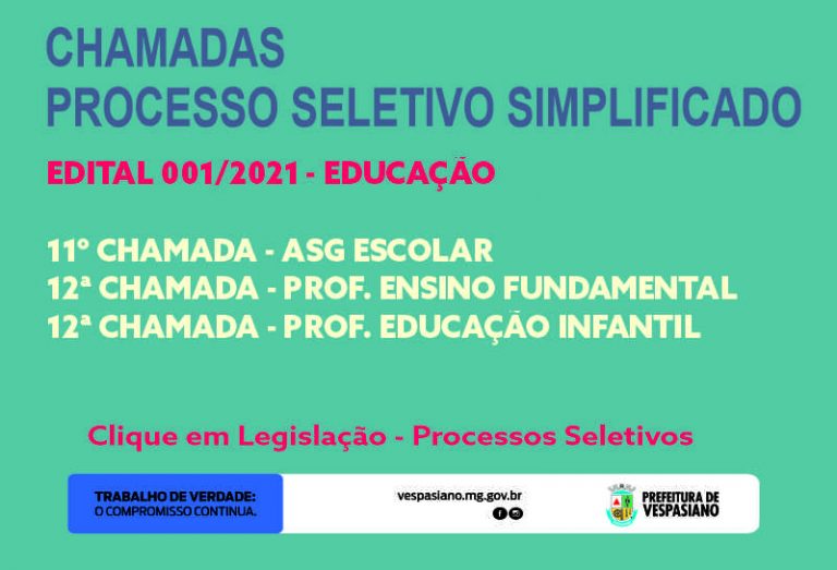 Processo Seletivo