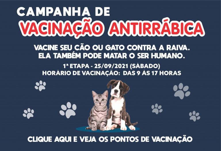 Vacinação antirrábica