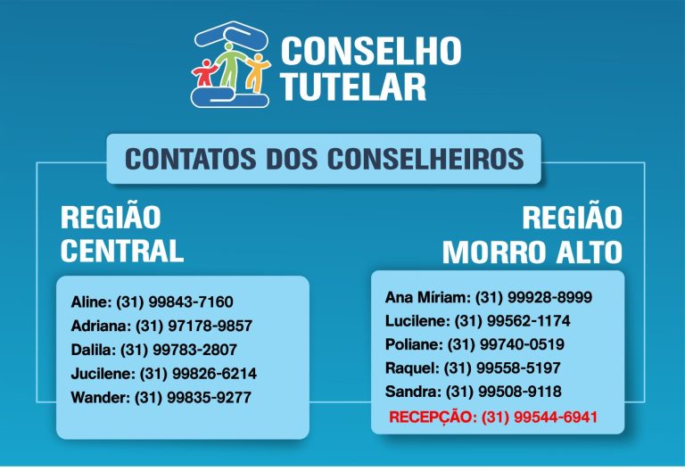 Contatos Conselho Tutelar